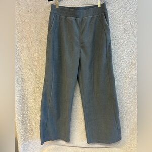HALARA Charcoal Ribbed Knit pants